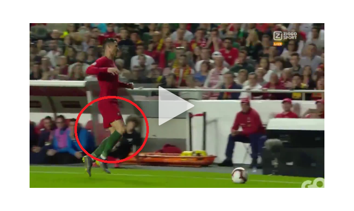 RONALDO KONTUZJOWANY! Portugalczyk po tym rajdzie opuścił boisko... [VIDEO]